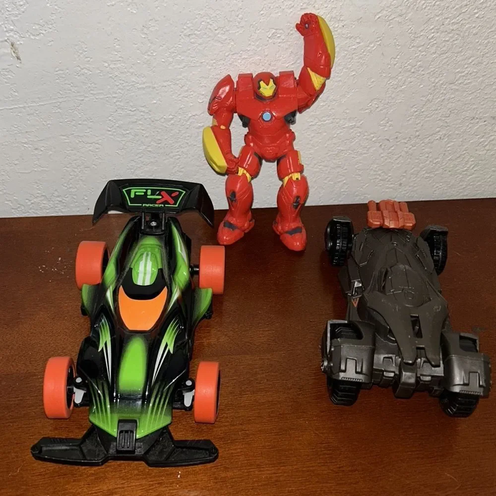 Kids Toy Lot Action Figure & Toy Cars Mixed Playset